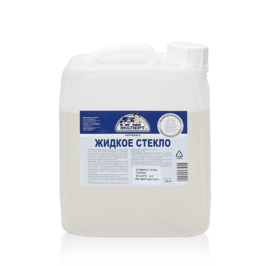 Жидкое стекло "ЭКСПЕРТ" (3,8кг)