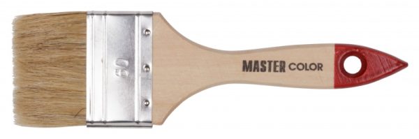 Кисть флейцевая, натуральная щетина 55% топс "MASTER color" универсальная