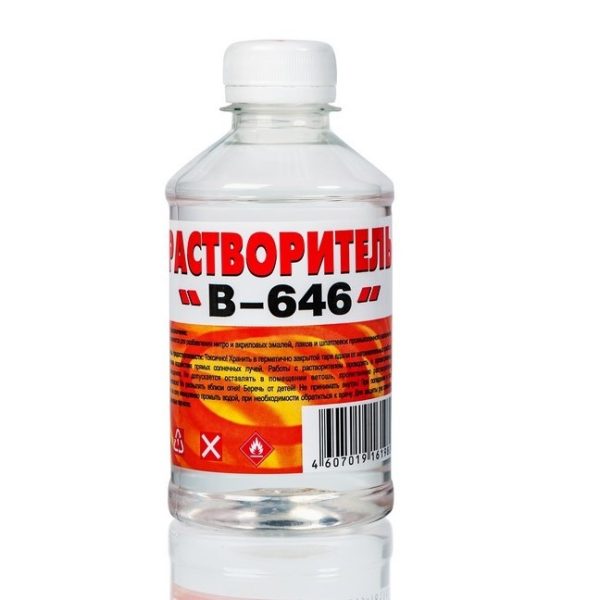 Растворитель В-646 «Вершина», пэт/т, 0,25 л