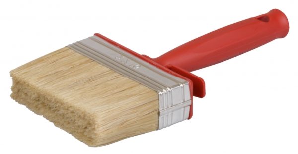 Кисть макловица, смешенная щетина 70%ПЭТ/30% натуральная "MASTER color" для красок и грунтовок на водной основе и обойного клея