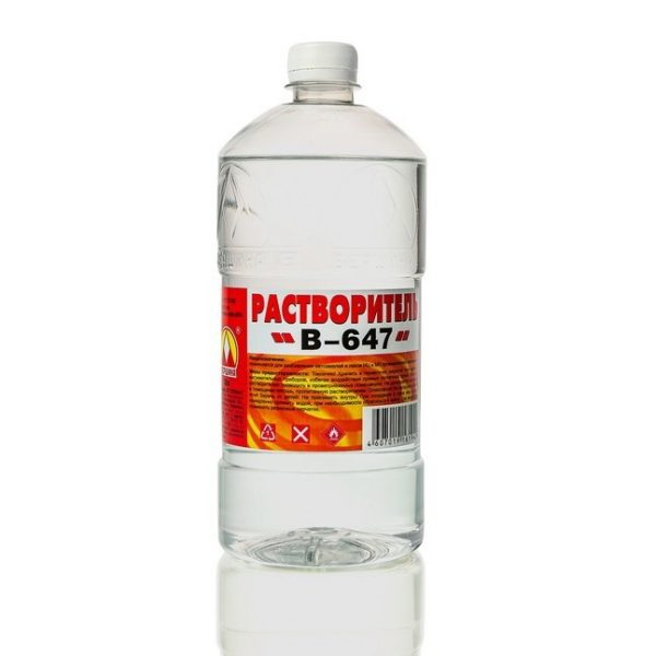 Растворитель В-647 «Вершина», пэт/т, 0,8 кг/1 л