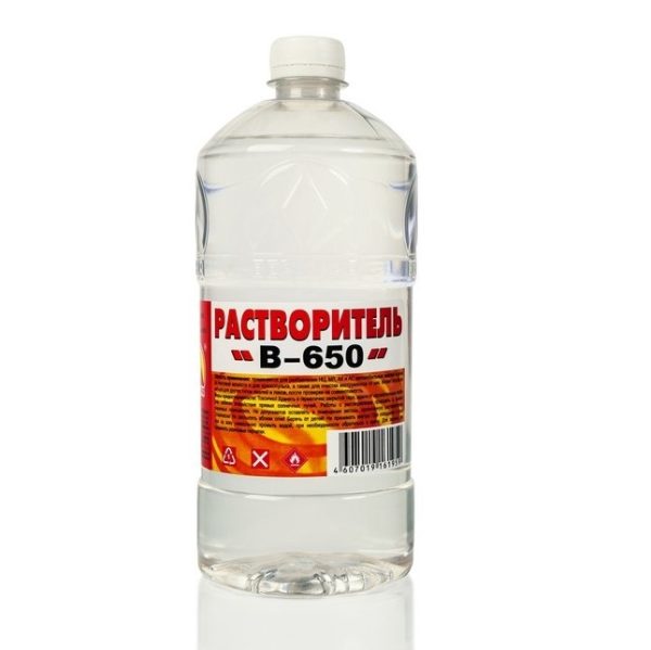 Растворитель В-650 «Вершина», пэт/т, 0,8 кг/1 л