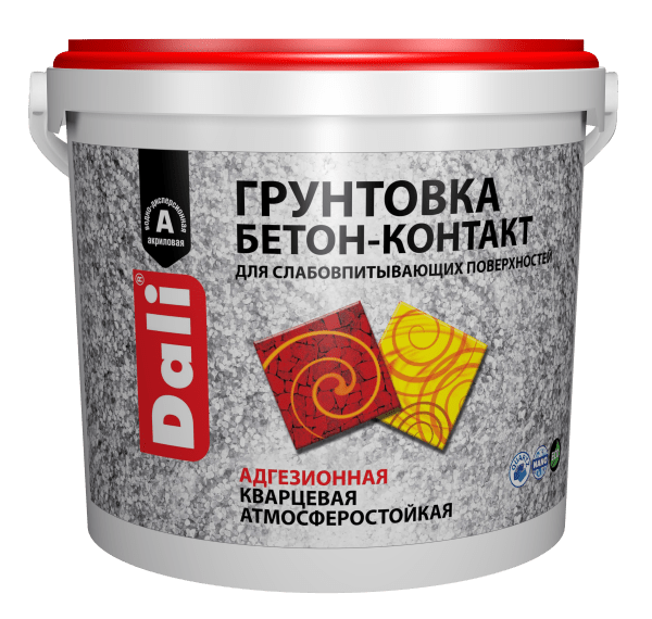 Грунтовка БЕТОН-КОНТАКТ "DALI", (6 кг)
