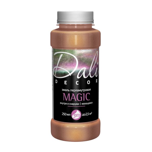 Эмаль акриловая перламутровая "DALI Magic", бронза, (0,25 л)