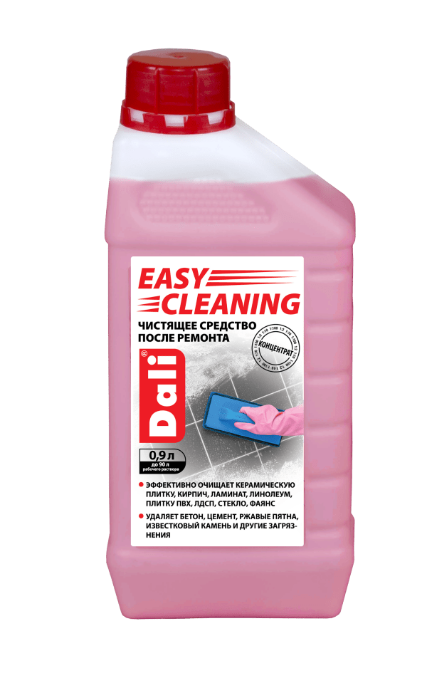 Средство после ремонта чистящее "DALI EASY CLEANING", 0,9 л