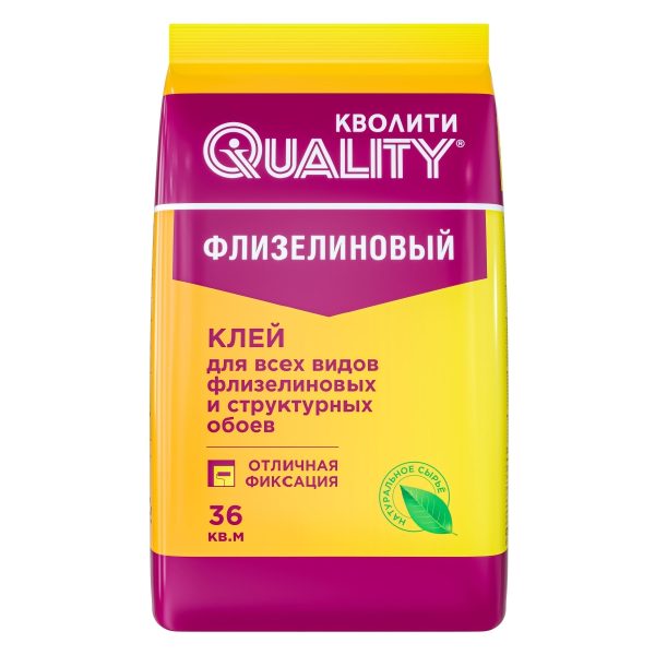 Клей обойный "QUALITY" флизелиновый, (26 кв.м.), 200 г