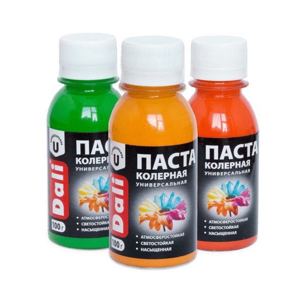 Паста колерная "DALI" (0,1 кг)