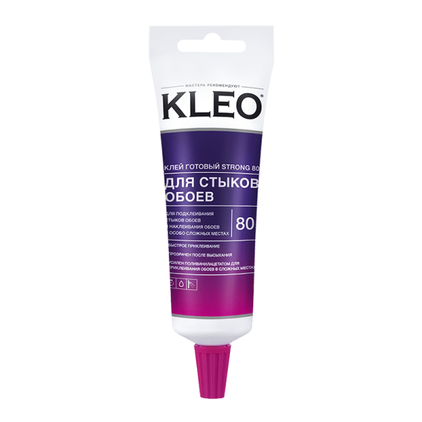 Клей для стыков обоев "KLEO STRONG 80" для обоев, 80 гр