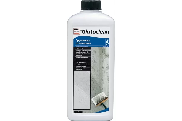 Грунтовка от плесени "Glutoclean", 1 л.